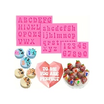 Üçlü Alfabe Set Silikon Kalıp S807