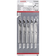 Bosch T 234 X Progressor For Wood Dekupaj Testeresi Bıçağı 5'Li - 2608633528