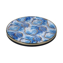 Lucky Art Blue Heritage Dekoratif Tepsi 36cm Lyvu 019 Çok Renkli