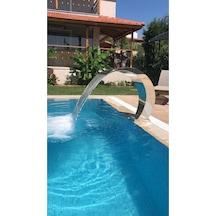 DEV PASLANMAZ 700x1200mm Kobra Model Havuz Şelale AISI 316 Kalite