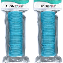 Lionesse Bigudi 1115 Süngerli Mavi 2 x 4'lü Paket