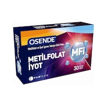 Osende Metilfolat İyot 30 Tb. Besin Takviyesi