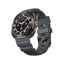 Samsung Galaxy Uyumlu Watch Ultra 47mm Kordon Oluklu Spor Outdoor Band 143