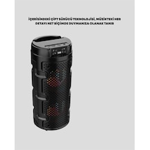Kompakt - 910 - Tasarım, Yüksek Ses Performansı Çoklu Giriş Seçenekli Kablosuz Hoparlör Bluetooth, - Glblseme - Usb, S