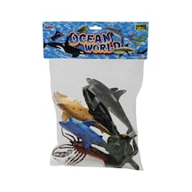Okyanus Hayvanları Seti Büyük Boy 6'Lı Set