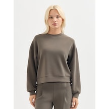 Karaca Kadın Regular Fıt Sweatshırt-haki 12.25w.05.115 Haki