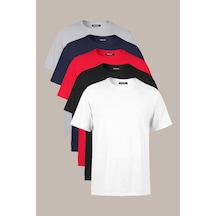 Comeor Erkek Çok Renkli T- Shirt Regular Fit Rahat Kesim Bisiklet (545070255)