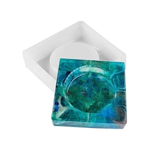 Tahtakale Toptancı Epoksi Silikon Kalıp Kare Küllük Kalıbı 10x10 Cm