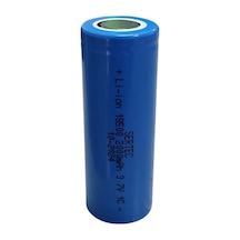 3.7v Li-ion 18500 2000 Mah 1c Şarjlı Pil