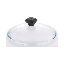 Paşabahçe 20 Cm Payrex Cam Kapak Kulp Dahil Tava-tencere Model:pckk003