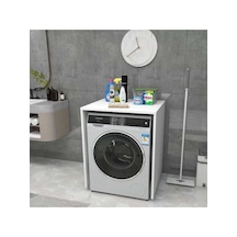 Reyo Home Enda Çamaşır Ve Kurutma Makinesi Dolabı Kapaksız Mat... Beyaz