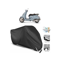 Peugeot Django 150 Motor Branda (Bağlantı, Kilit Uyumlu)-Siyah (457273200)