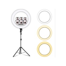 Döküm Ayaklı Profesyonel Kuaför Makyaj Çekimleri 21 Inç 65w 560led Kumandalı Ring Lıght Çekim Işığı