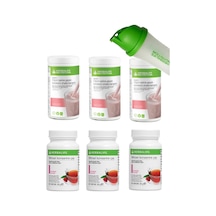 Herbalife Shake 3 Adet Ahududu + Çay 3 Adet Ahududu + Shaker Hediye