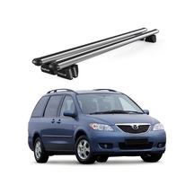 Pençe Mazda 5 Mpv 2005-2010 Uyumlu Gri Ara Atkı Port Bagaj Tavan Barı