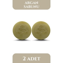 Sabunal Argan Yağı Sabunu 2 Adet - Parlak ve Hacimli Saçlar İçin Doğal Sabun