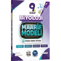 Çap Yayınları 9. Sınıf Biyoloji Maarif Video Ders Kitabı