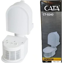 Cata Ct-9240 Duvar Tipi 180 Derece Hareket Algılayıcı Sensör