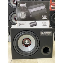 Reıss  Audıo  Paket  Set  30Cm  Bass  1000W  Mobass  4Kanallı  Anfi  2400W