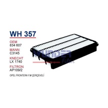 Wunder Wh357 Hava Filtresi - Opel Frontera Y.M Çerçeveli 540119566
