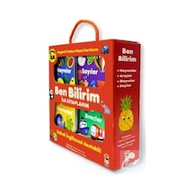 Ben Bilirim İngilizce Destekli İlk Kitaplarım 4 Kitap + 6 Mag...