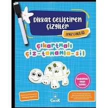 Dikkat Geliştiren Çizgiler - Deniz Canlıları- Floki Çocuk