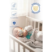 Babyjem 926 Birdy Diş Kaşıyıcılı + Silikon Emzik Hediyeli Uyku Arkadaşım Kahve