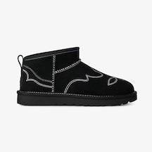 Ugg Classic Ultra Mini Western Kadın Siyah Sneaker 1180628