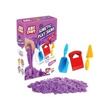 03694 Aksesuarlı Mor Kinetik Oyun Kumu 1000 Gr