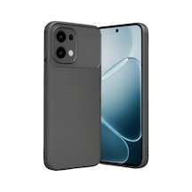 Oppo A6 Pro 4g Uyumlu Auto Focus Karbon Kapak - Gri