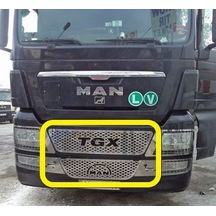 Man Tgx Uyumlu 2 Parça Panjur Kromu
