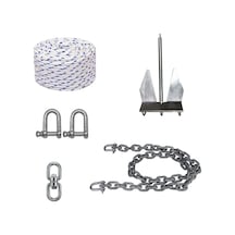 Tekne Ve Şişme Bot İçin Danfort Çapa ,çıpa Seti 63692562