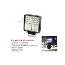 10V-48V Led Lamba Off-Road 59 X 1W 59 Ledli Kare 107 X 120 N11.47480