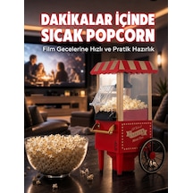 Mey İthalat 5 Dakikada Popcorn Hazırlayan Yağsız Patlatma Makinesi
