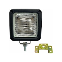 Çalışma Lambası-farı Kare Soketli-braketli H3 Ampulsüz 80 80 Mm Forklift-iş Makinası