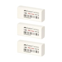 Faber Castell Pvc Free Küçük Beyaz Silgi 3 Lü 188730