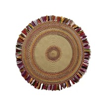 Jüt Halı El Yapımı Daire Model:412