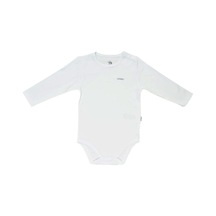 Bebengo Basic Uzun Kollu Bebek Body - BU4020 Beyaz