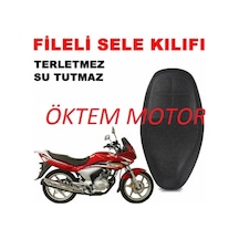 Honda Cbf 150 Sele Kılıfı Fileli 3D Çift Katlı