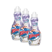 Bingo Soft Konsantre Çamaşır Yumuşatıcısı Sensitive 3 x 1440 ML