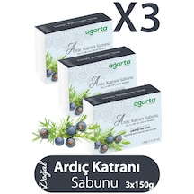 Agarta Doğal  Ardıç Katranı Sabunu 3 x 150 G