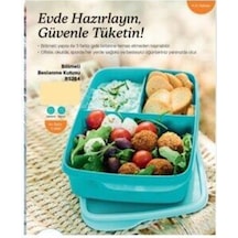 Tupperware Bölmeli Beslenme Kabı 1L Tupperware Bölmeli Beslenme Kabı Çok Renkli