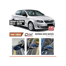 Skoda Octavia 2013-2019 Batman Yarasa Ayna Kapağı