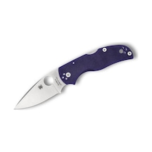 Spyderco Native 5 Dark Blue G-10 Cpm S110v Plainedge Kamp Çakı Mavi