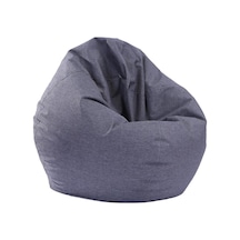 Suntek Su Geçirmez Oxford Baskılı Oyun Beanbag Kanepe Kapak Gri