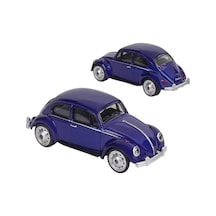 Cca Collectibles Series Volkswagen Beetle 1967 Mavi 1/64 Model Araba