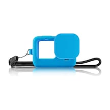 Sanger Go212a Gopro Hero 9 Silikon Kılıf Mavi