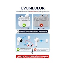Airpods Pro 3. Nesil Uyumlu Toz Filtreli Premium Silikon Yedek Kulaklık Uçları Ve 3'ü 1 Arada Airpods Temizleme Kalemi Seti Xs/s/m
