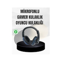 Stereo Oyun Kulaklığı Güçlü Bas, Mikrofonlu Ve Konforlu Tasarım Najmaddin