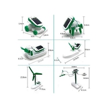 Güneş Enerjili Robot Oluşturma Seti Solar Kit 6 İn 1 Çok Renkli